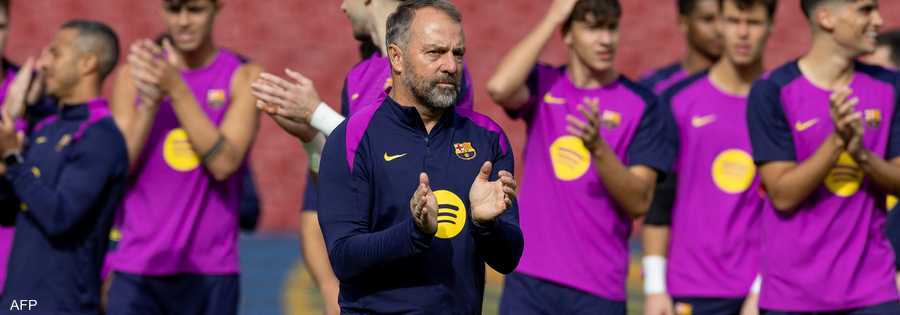 مدرب برشلونة هانزي فليك