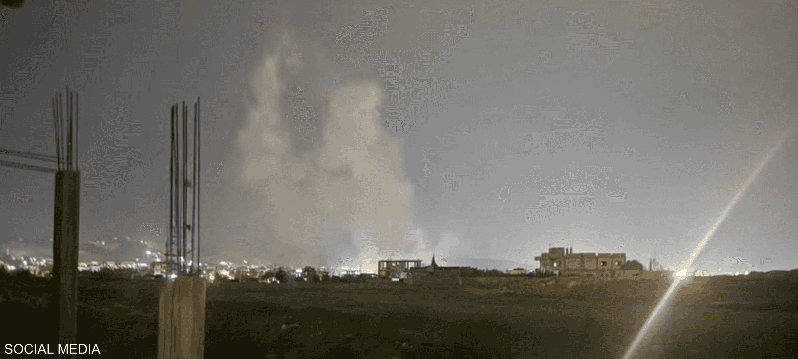 وقعت الغارة ليل الأحد الاثنين