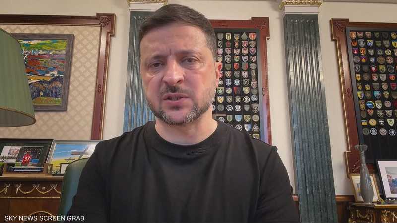 زيلينسكي: روسيا تعاني نتيجة تأثير الضربات الأوكرانية