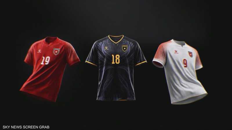 قميص المنتخب الأردني الجديد يحمل رموز التراث الأردني