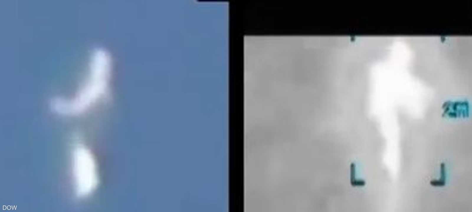 جسم يشبه هيئة كائن حي جرى رصده في سماء أميركا