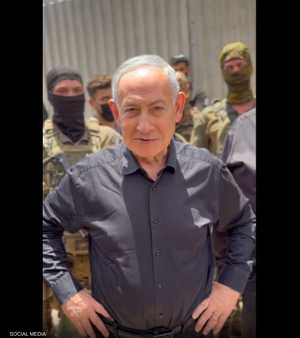 نتنياهو تحدث من الحدود مع لبنان