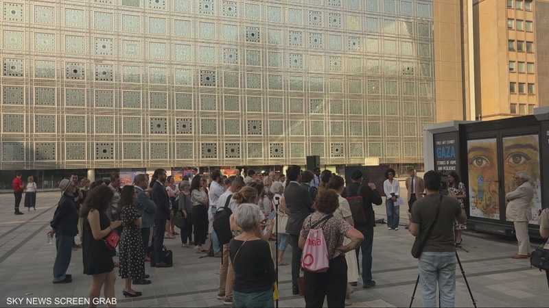 معرض متنقل لفنان فلسطيني من غزة يحط رحاله في باريس