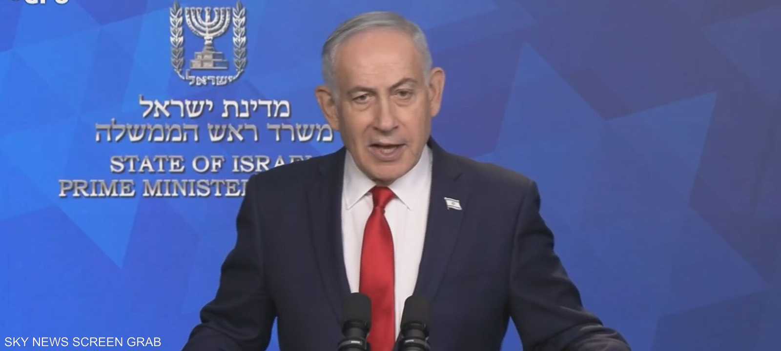 رئيس الوزراء الإسرائيلي بنيامين نتنياهو
