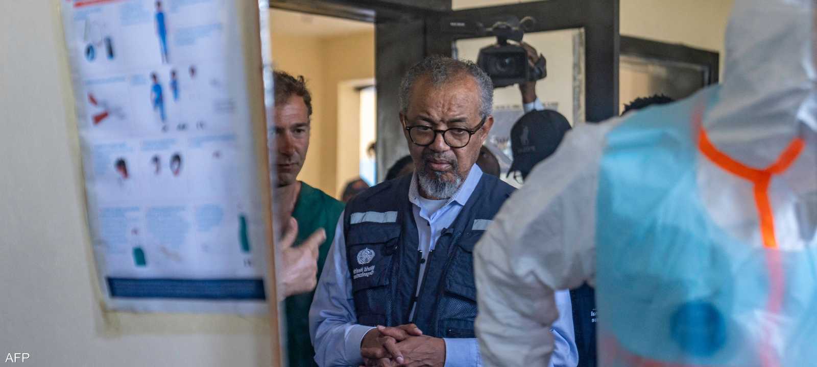 المدير العام لمنظمة الصحة العالمية تيدروس أدهانوم جيبريسوس