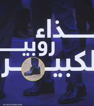 حذاء روبيو يسرق الأضواء داخل الكونغرس الأميركي