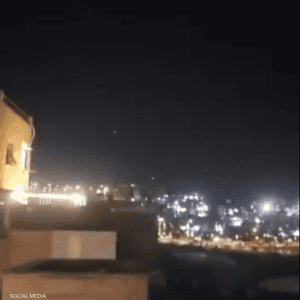 أطلقت صواريخ من إيران باتجاه الأراضي الإسرائيلية