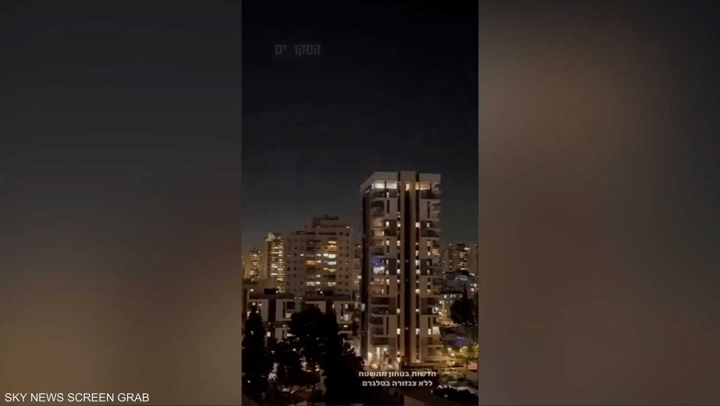 لقطات متداولة للقصف الإسرائيلي على موقع عسكري في أصفهان 