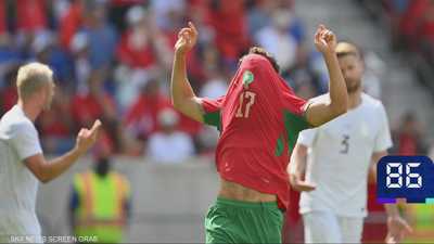 تأكد غياب عبدالصمد الزلزولي عن منتخب المغرب بعد تعرضه لإصابة