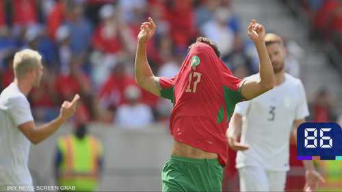 تأكد غياب عبد الصمد الزلزولي عن منتخب المغرب