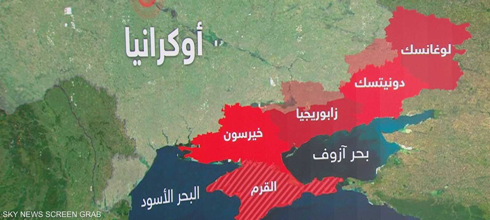 حرب أوكرانيا.. خرائط السيطرة والسلام البعيد