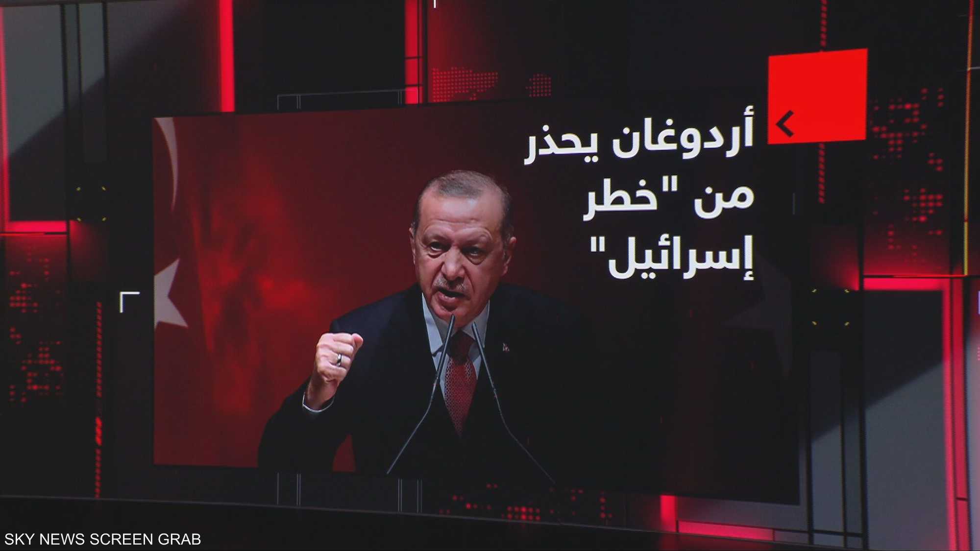 أردوغان يحذر من ترددات هجمات إسرائيل في سوريا ولبنان