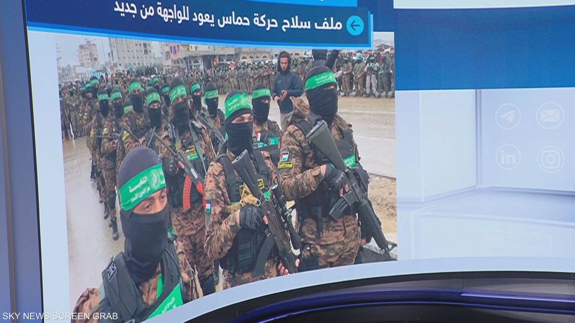 ملف سلاح حركة حماس يعود للواجهة من جديد ويتصدر منصات التواصل