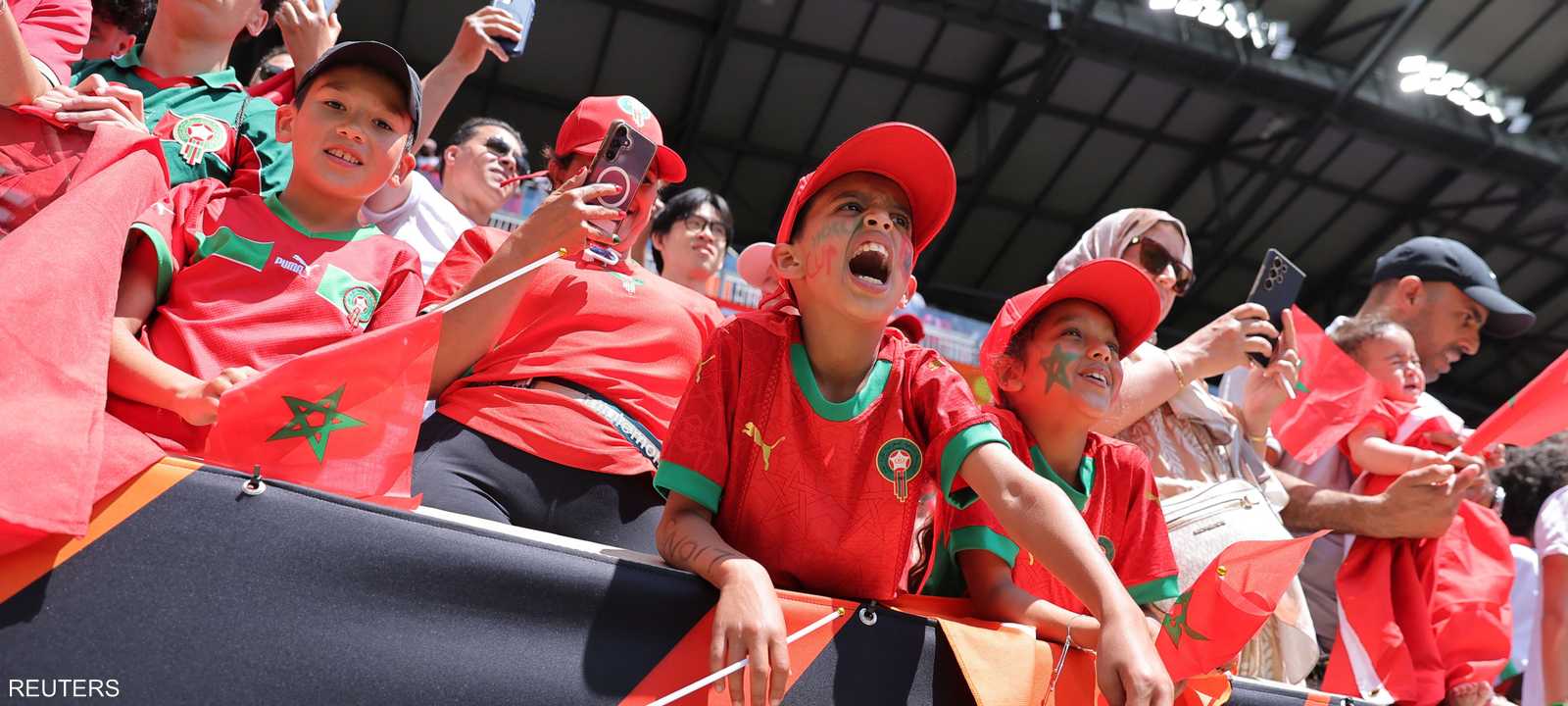 منتخب المغرب يواجه البرازيل في أول مباراة له بالمونديال