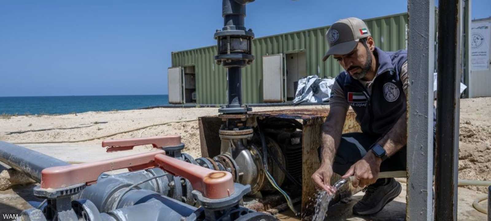 الإمارات تواصل جهودها الإغاثية في قطاع غزة