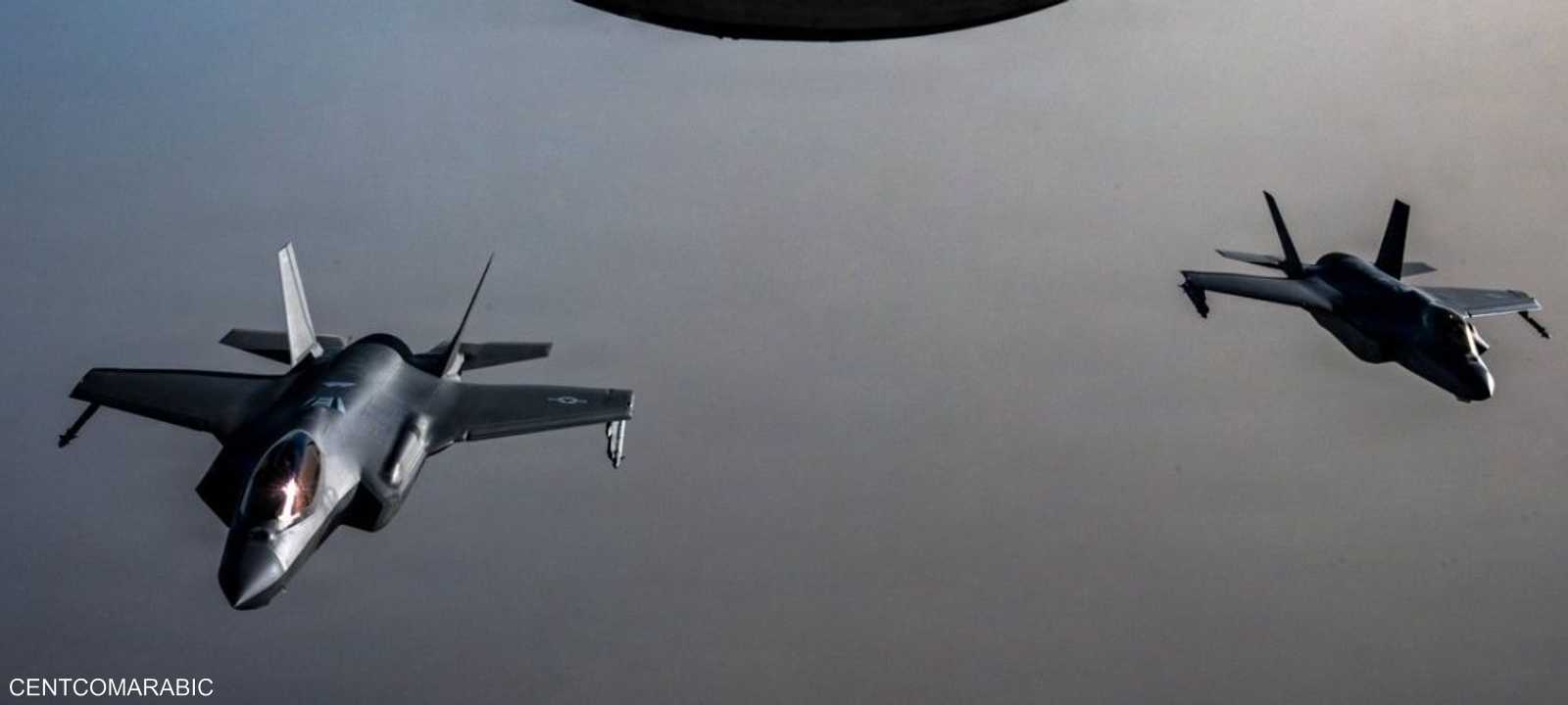طائرتان أميركيتان تحلقان في الشرق الأوسط.. أرشيفية