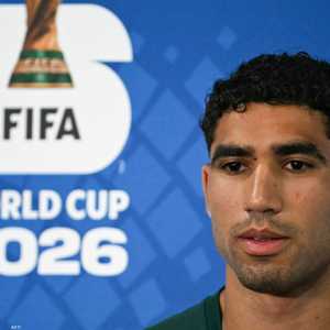 أشرف حكيمي قائد المنتخب المغربي لكرة القدم
