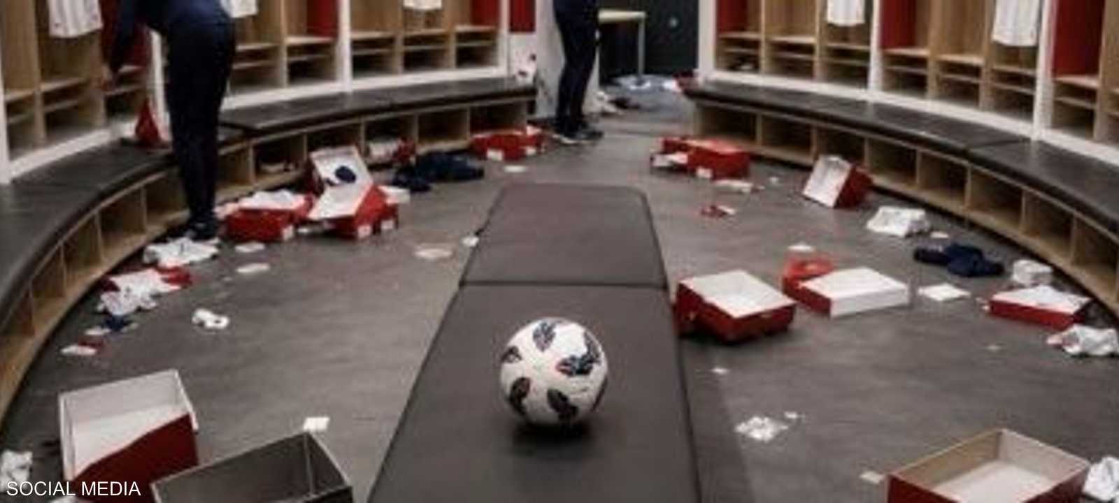غرفة المنتخب الإنجليزي