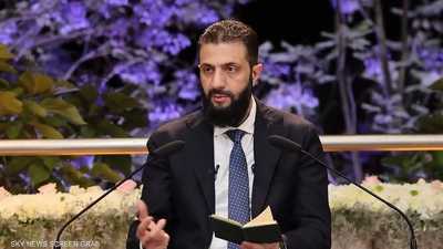 الرئيس السوري أحمد الشرع