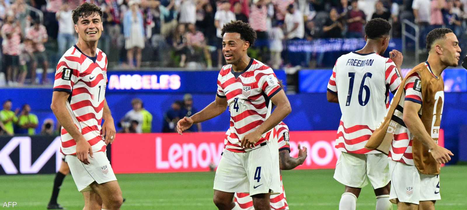 أميركا هزمت باراغواي بنتيجة 4 - 1