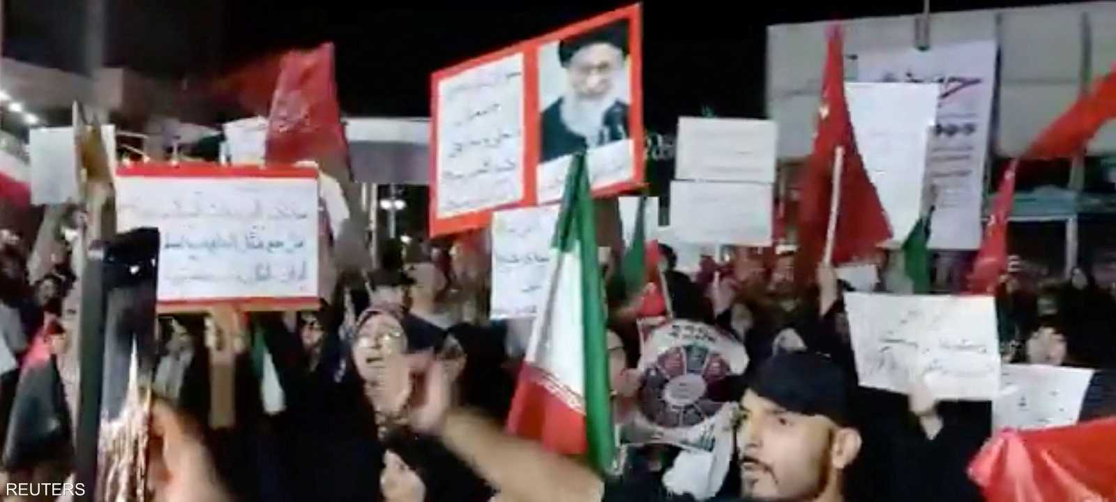 احتجاجات في طهران ومشهد