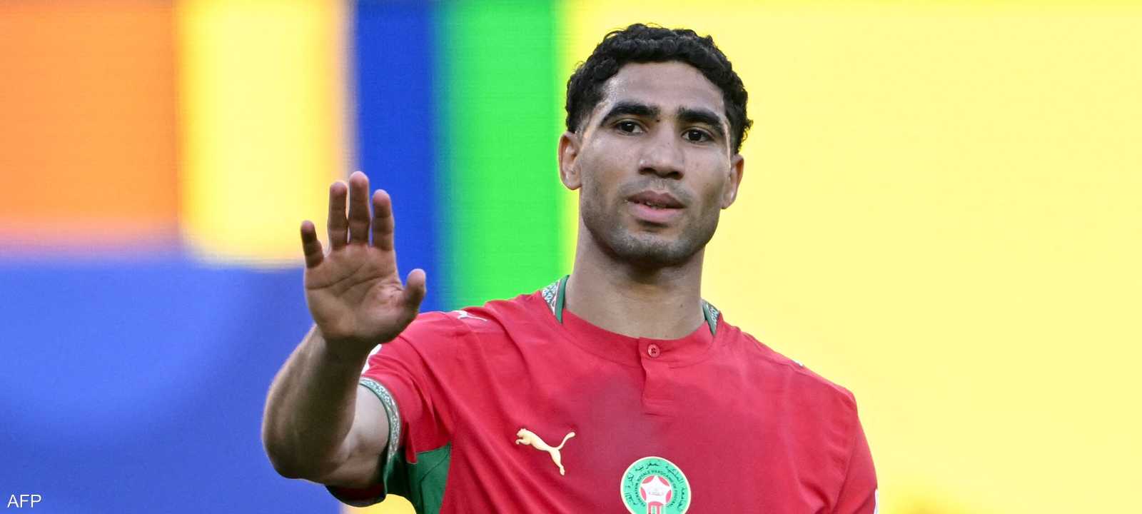 النجم الدولي المغربي أشرف حكيمي