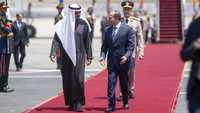 الشيخ محمد بن زايد أجرى زيارة لمصر الإثنين