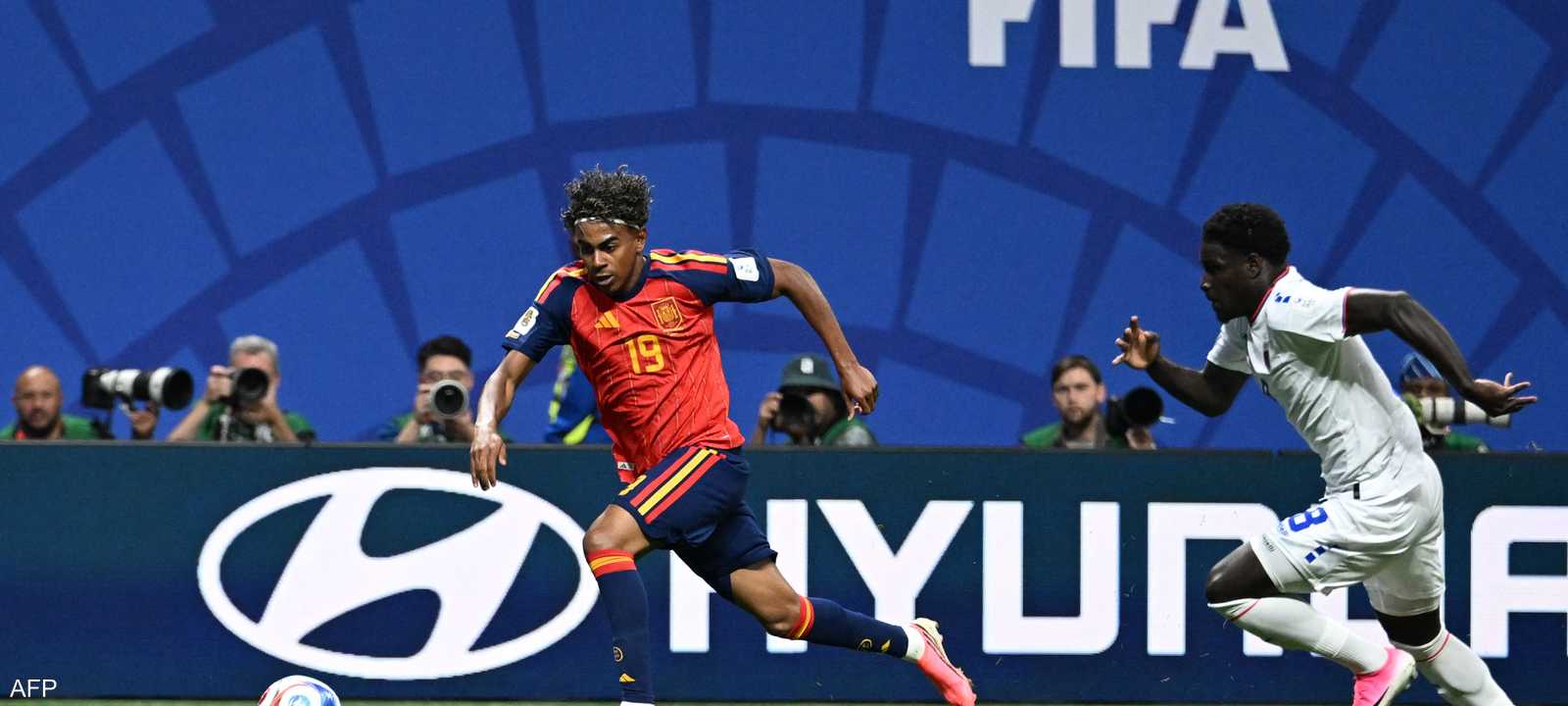 دخل المنتخب الإسباني المباراة مرشحا بقوة لتحقيق الفوز