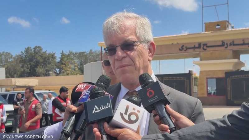 القائم بأعمال السفير الأميركي بالقاهرة يزور معبر رفح