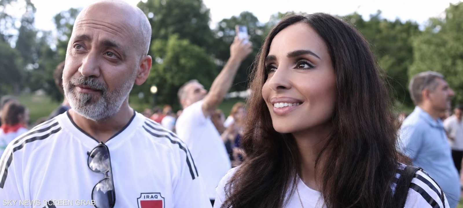 والدا لاعب المنتخب العراقي زيدان إقبال
