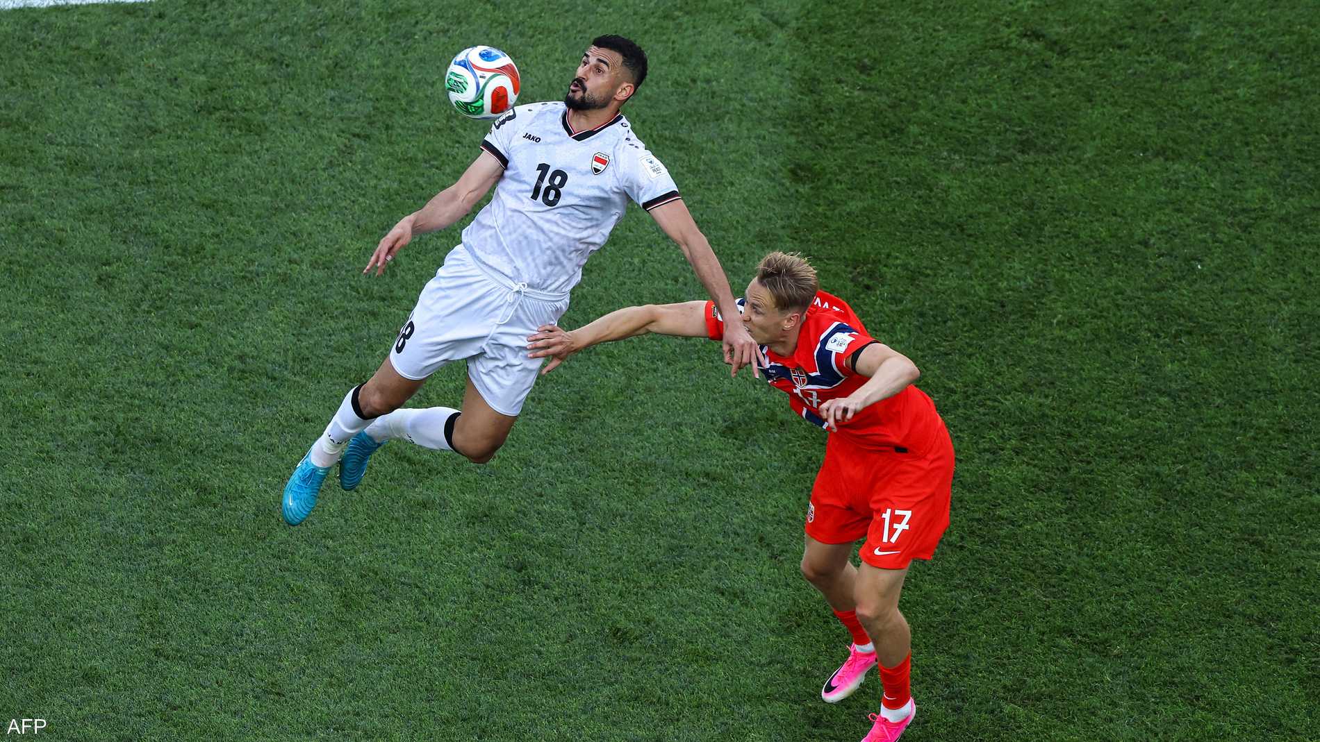 أيمن حسين.. بطل وضحية في افتتاح العراق بمونديال 2026 