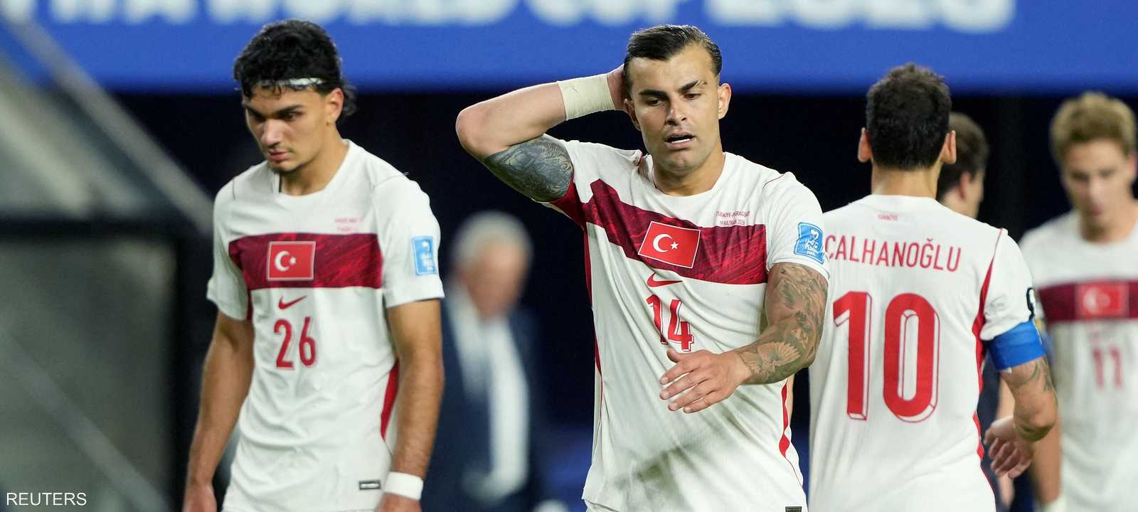 تركيا خسرت مباراتها الثانية على التوالي وخرجت من التصفيات