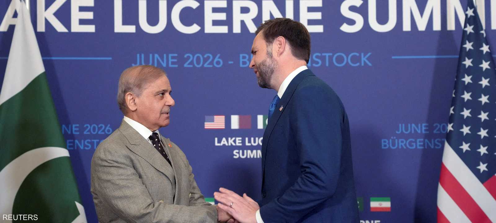 فانس التقى رئيس وزراء باكستان