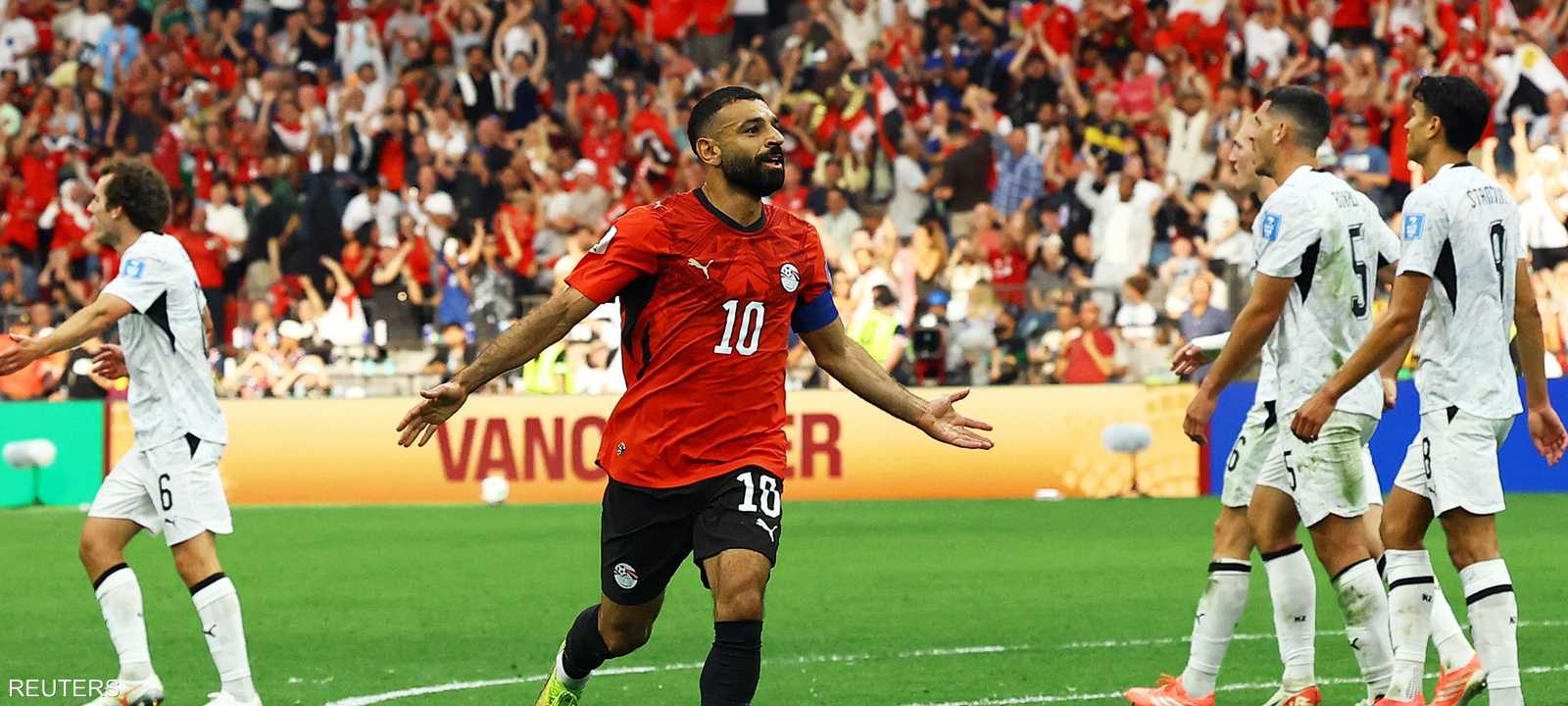 محمد صلاح أحرز هدفا في مرمى نيوزيلندا