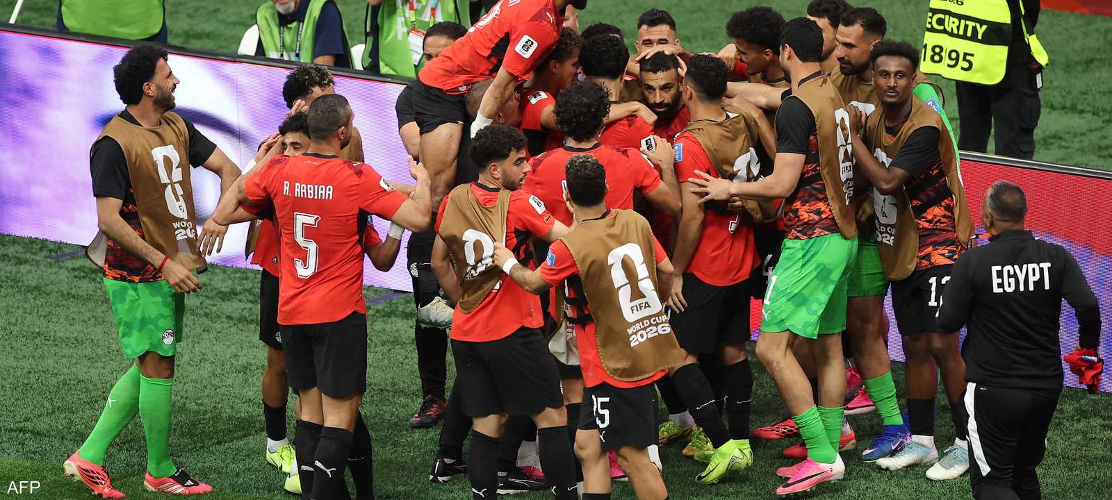 لاعبو منتخب مصر