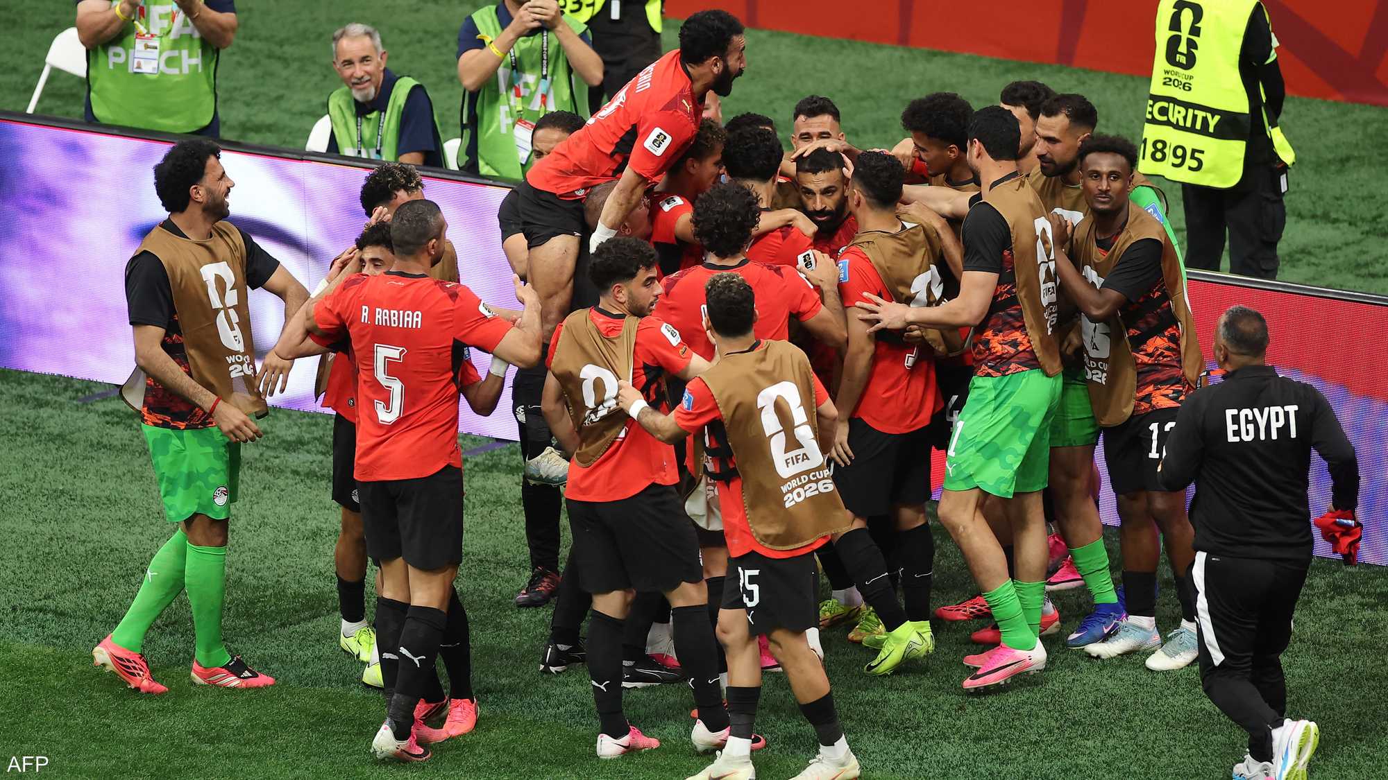 لاعبو منتخب مصر