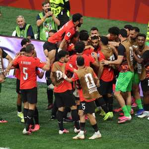 لاعبو منتخب مصر