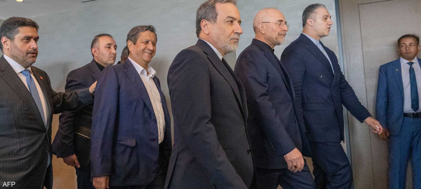 وفد إيران في محادثات سويسرا