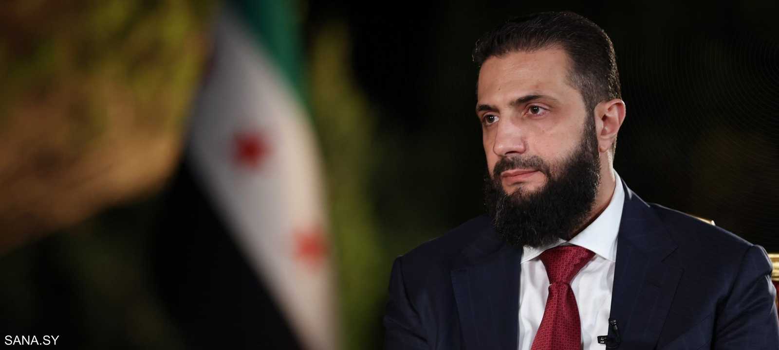الرئيس السوري أحمد الشرع