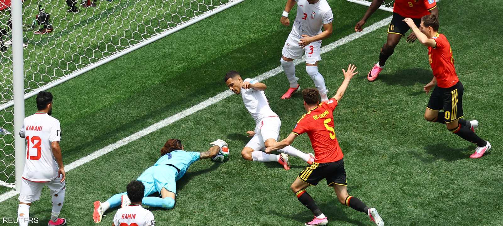 منتخب إيران يلاقي مصر في مباراة مصيرية