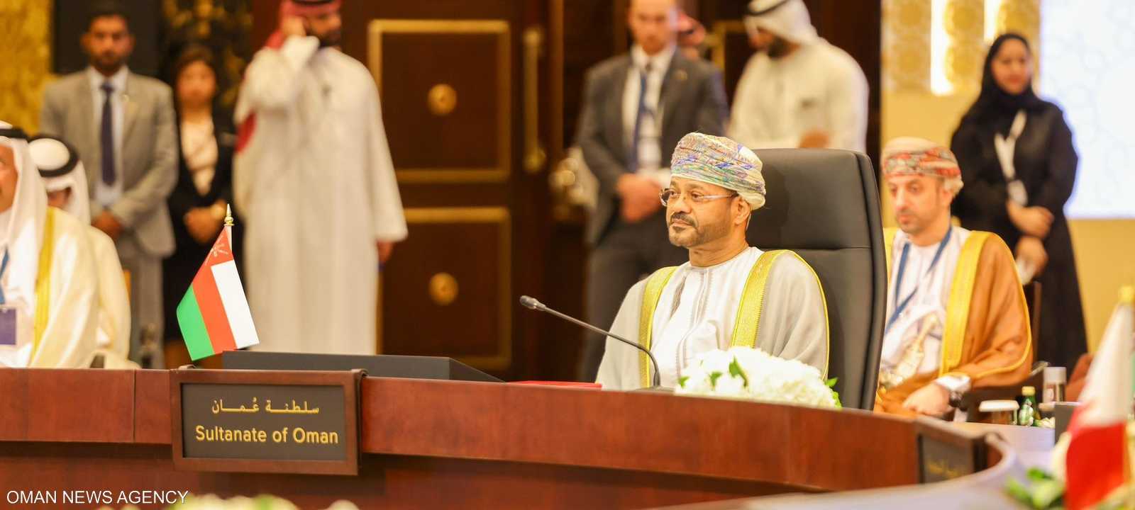 البوسعيدي تحدث خلال اجتماع وزاري خليجي أميركي