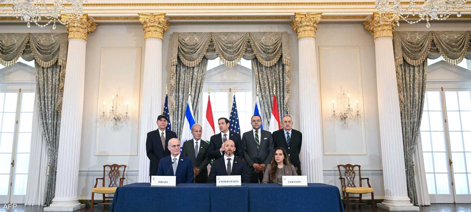 لبنان وإسرائيل وقعا اتفاقا إطاريا في واشنطن برعاية أميركية
