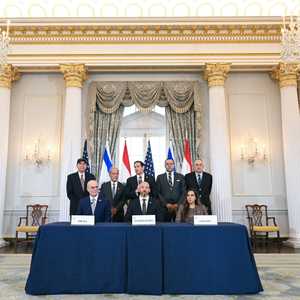 لبنان وإسرائيل وقعا اتفاقا إطاريا في واشنطن برعاية أميركية
