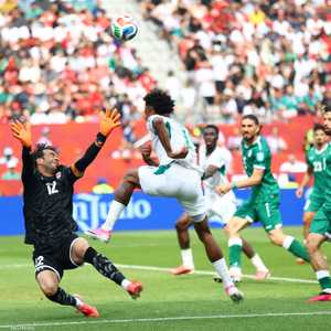 من المباراة بين الفريقين