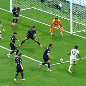 من المباراة بين الفريقين