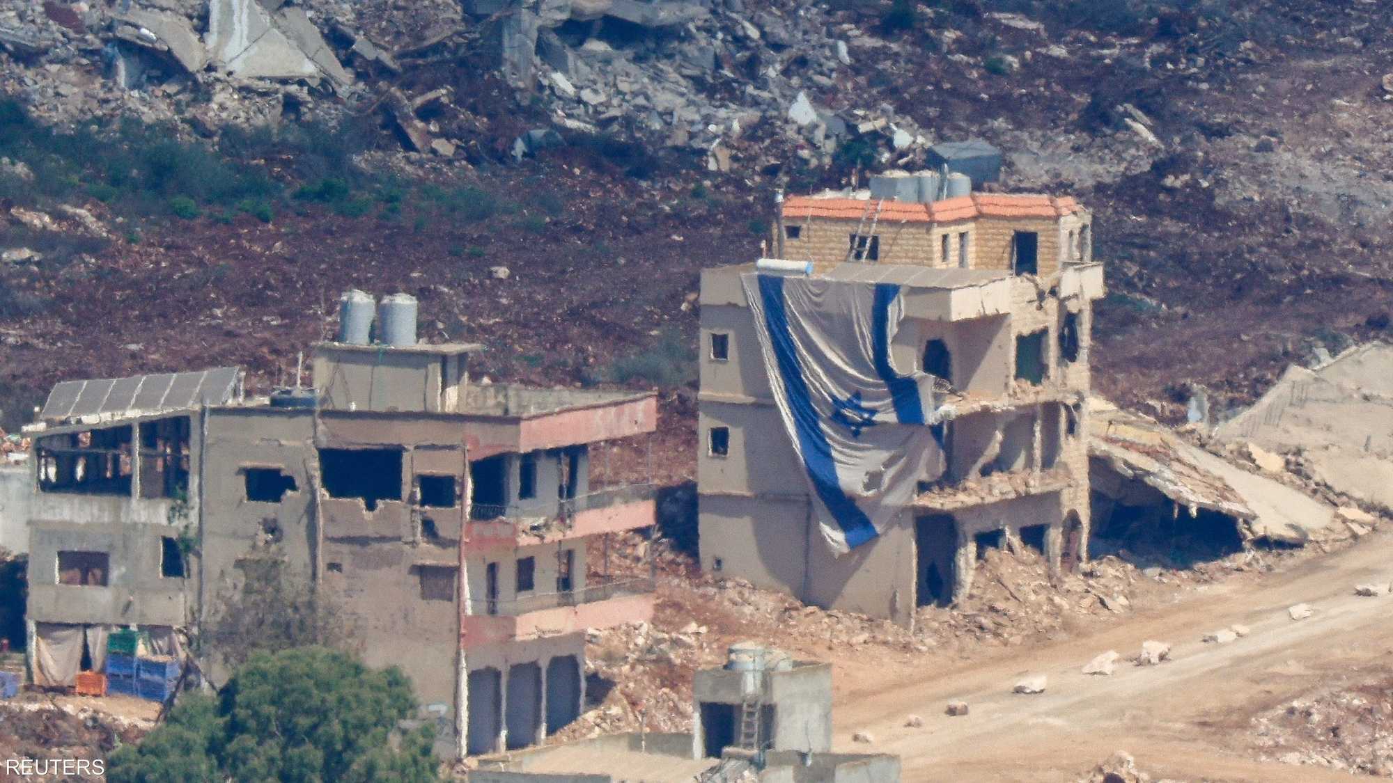 إسرائيل دمرت مساحات شاسعة جنوبي لبنان