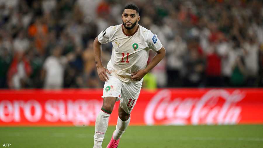 صيباري أحرز الركلة الحاسمة لأسود الأطلس