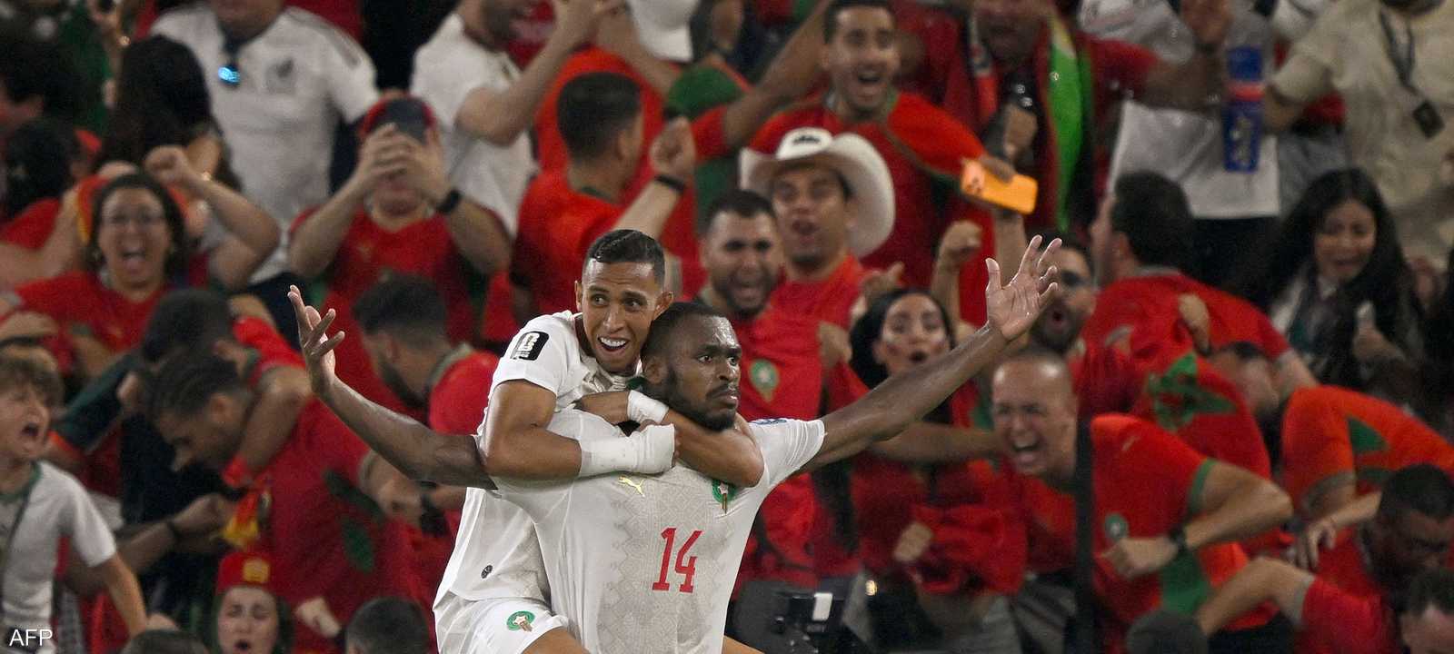 المغربي ديوب رجل المباراة بعد إحرازه هدف التعادل للمغرب