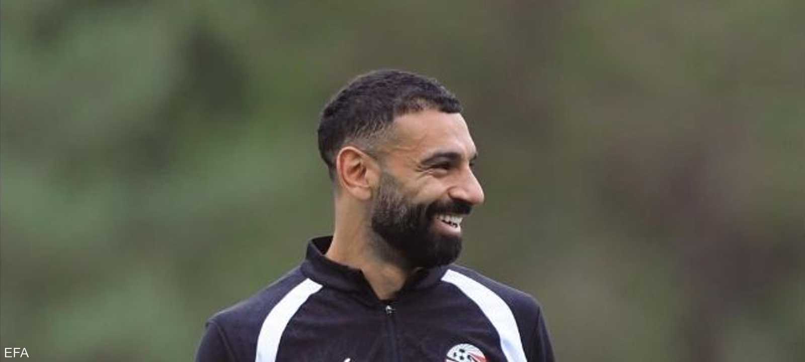 الاتحاد المصري نشر صورة صلاح خلال مشاركته بالتدريبات