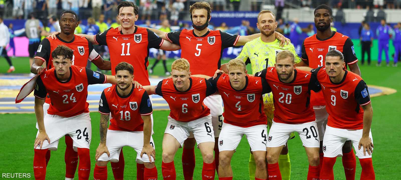 سيواجه منتخب النمسا إسبانيا في دور الـ32 بكأس العالم